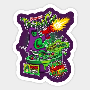 Purple's Tentaco's Sticker